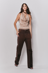 Top Frente Única Decote