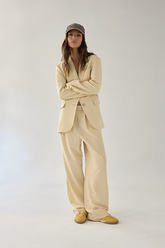 Calça Wide Leg Cintura Baixa