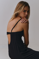 Vestido Longo Decote Costas