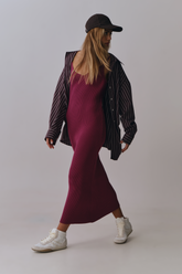 Vestido Tricot Decote