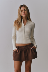 Mini Saia Franzida Sarja