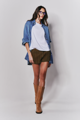 Short Alfaiataria Risca De Giz