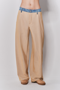 Calça Ballon Cintura Baixa Alfaiataria