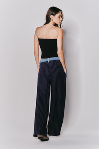 Calça Ballon Cintura Baixa Alfaiataria