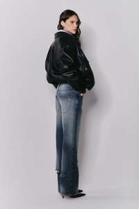 Calça Wide Leg Destroyed