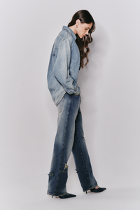 Jaqueta Jeans Oversized