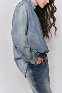 Jaqueta Jeans Oversized