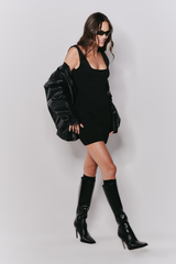 Vestido Curto Tricot
