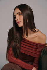 Blusa Tule Ombro a Ombro