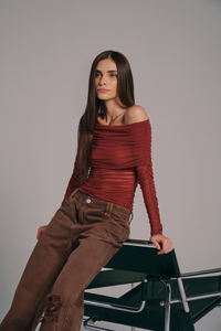 Blusa Tule Ombro a Ombro