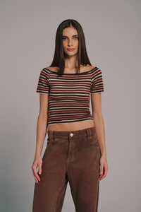Blusa Tricot Stripe