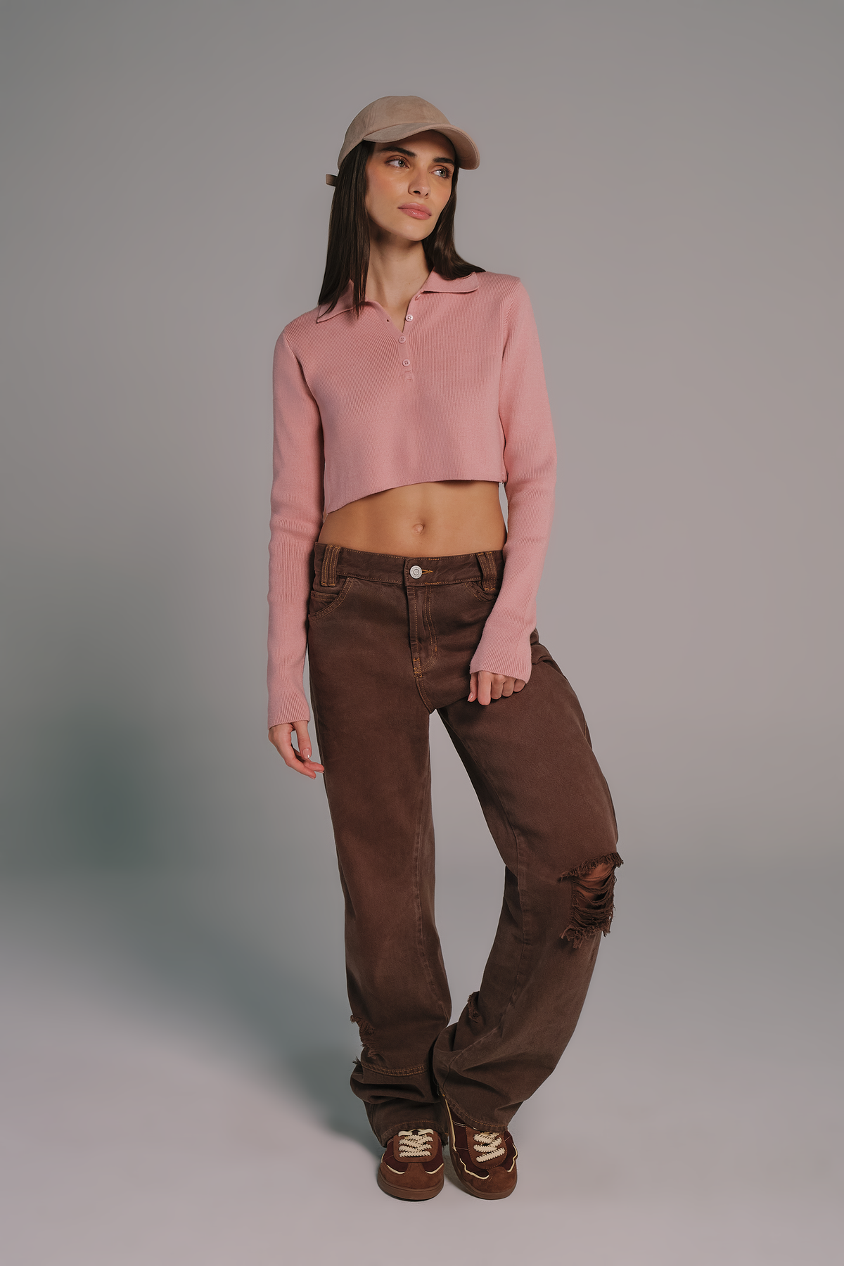 Blusa Polo Tricot Clean