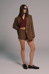 Short Alfaiataria Risca De Giz