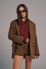 Short Alfaiataria Risca De Giz