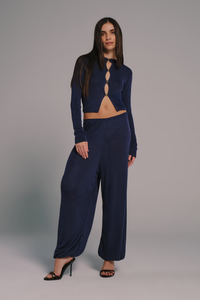 Blusa Tricot Detalhe Metal