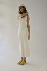 Vestido Tricot Decote