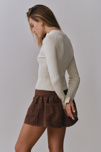 Mini Saia Franzida Sarja