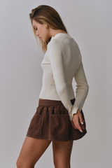 Mini Saia Franzida Sarja