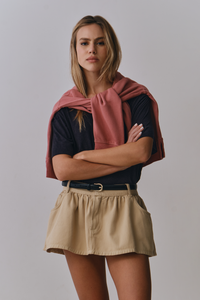 Mini Saia Franzida Sarja