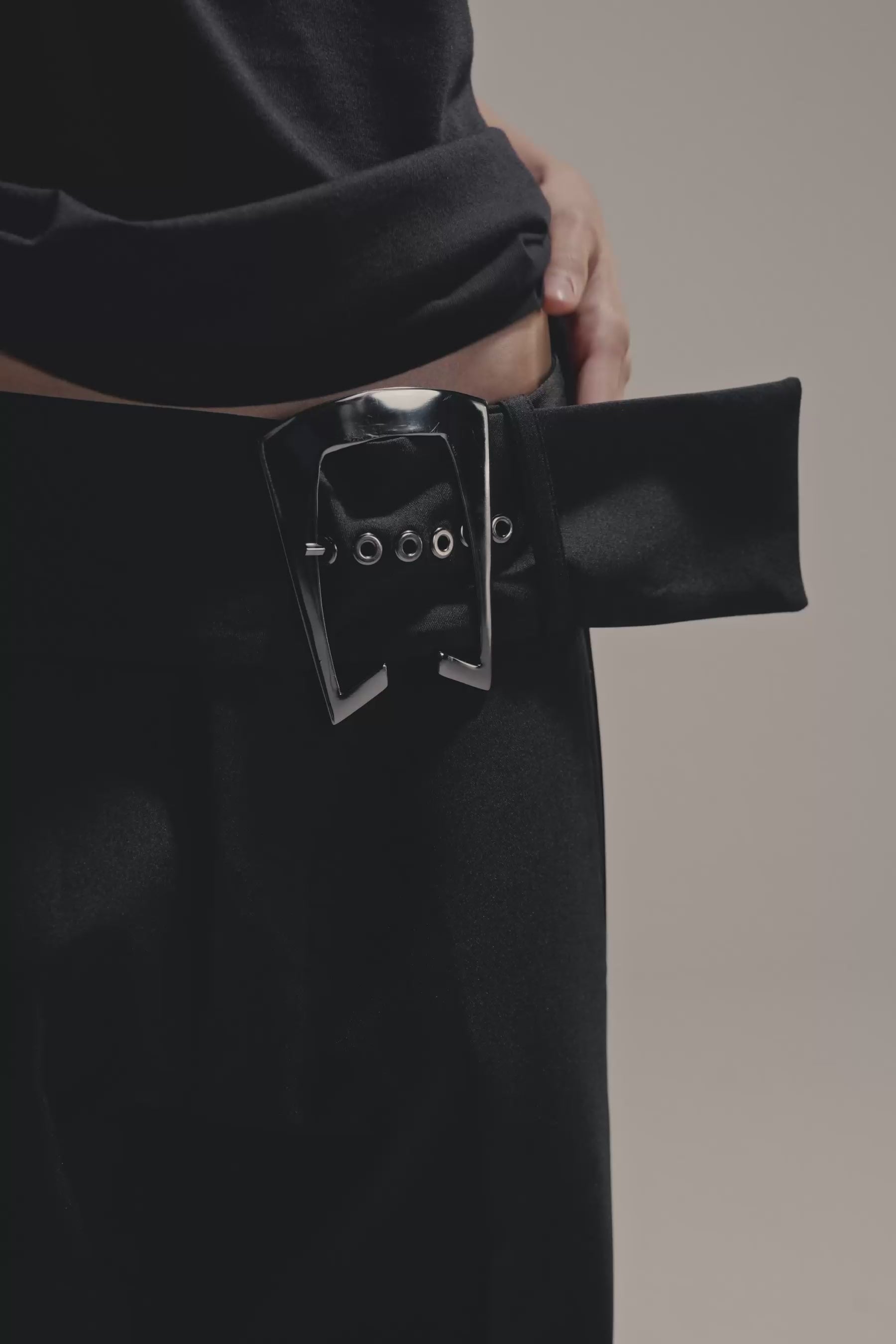 Calça Maxi Buckle