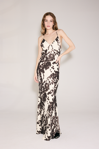 Vestido Longo Estampa Animal Print