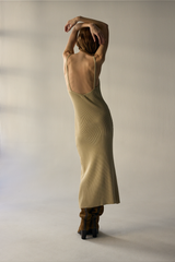 Vestido Tricot Decote