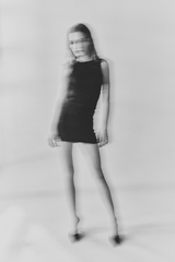 Vestido Curto Franzido